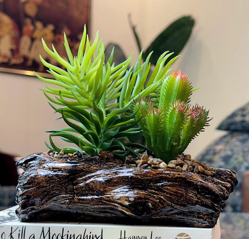 Artificial Succulent Planter