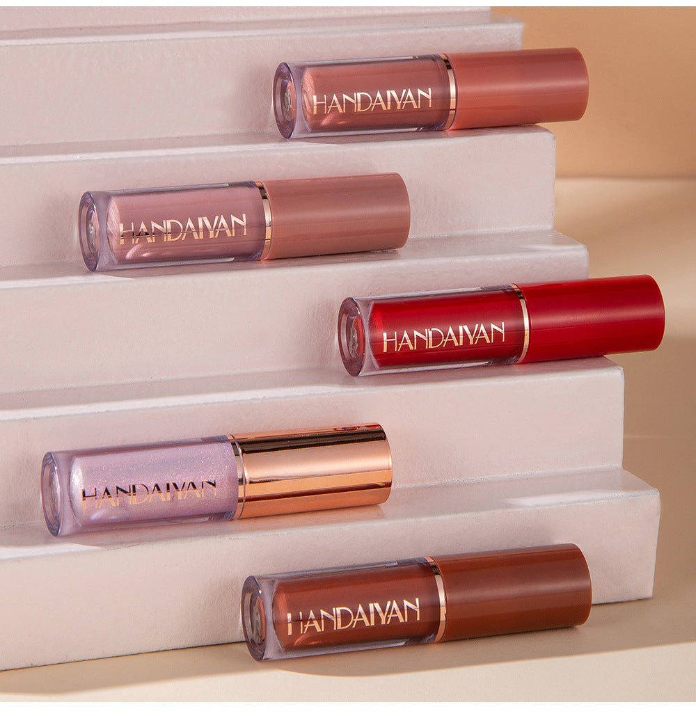 12-Piece Matte Liquid Lipstick & High-Shine Gloss Set – Soft &Smooth Everyday