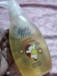 Babi Mild - White Sakura Organic Head & Body Baby Bath - 800ml